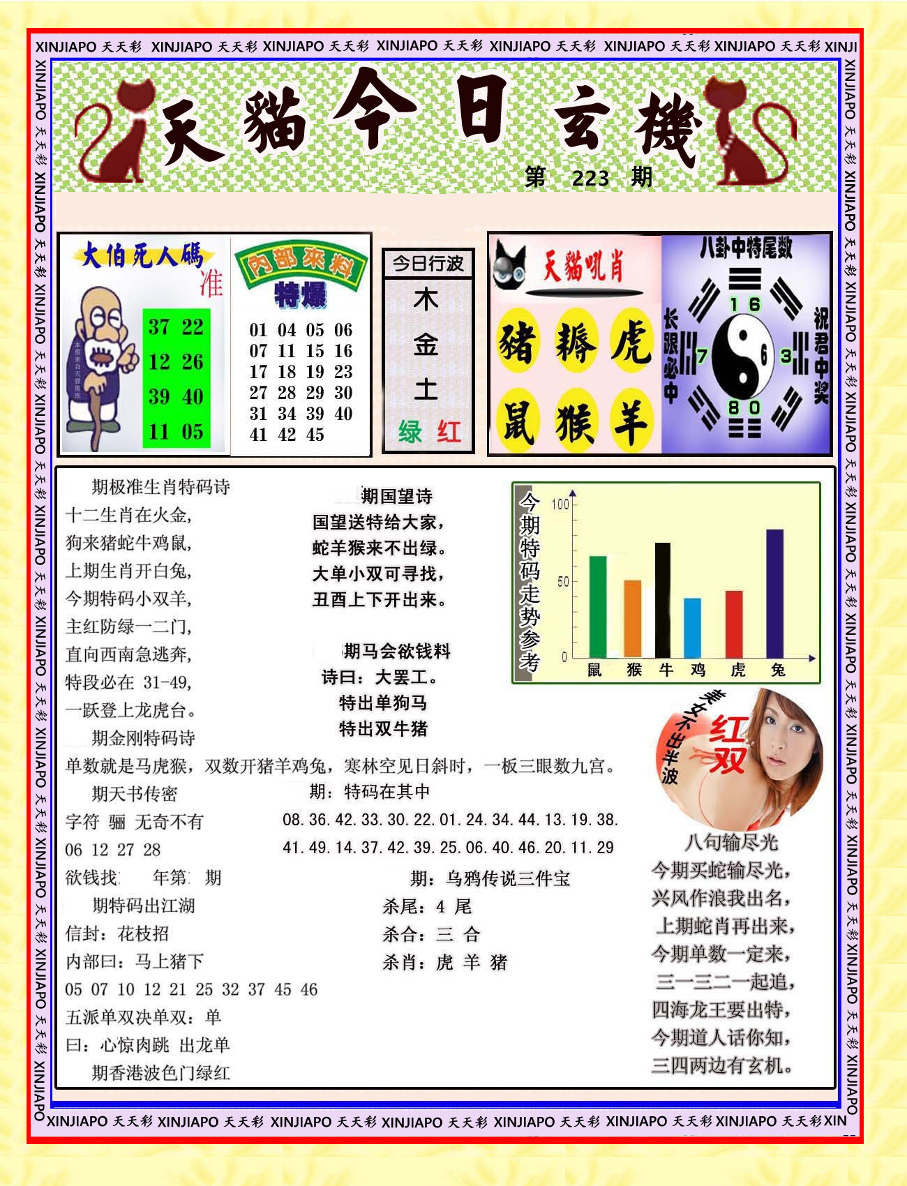 天猫今日玄机