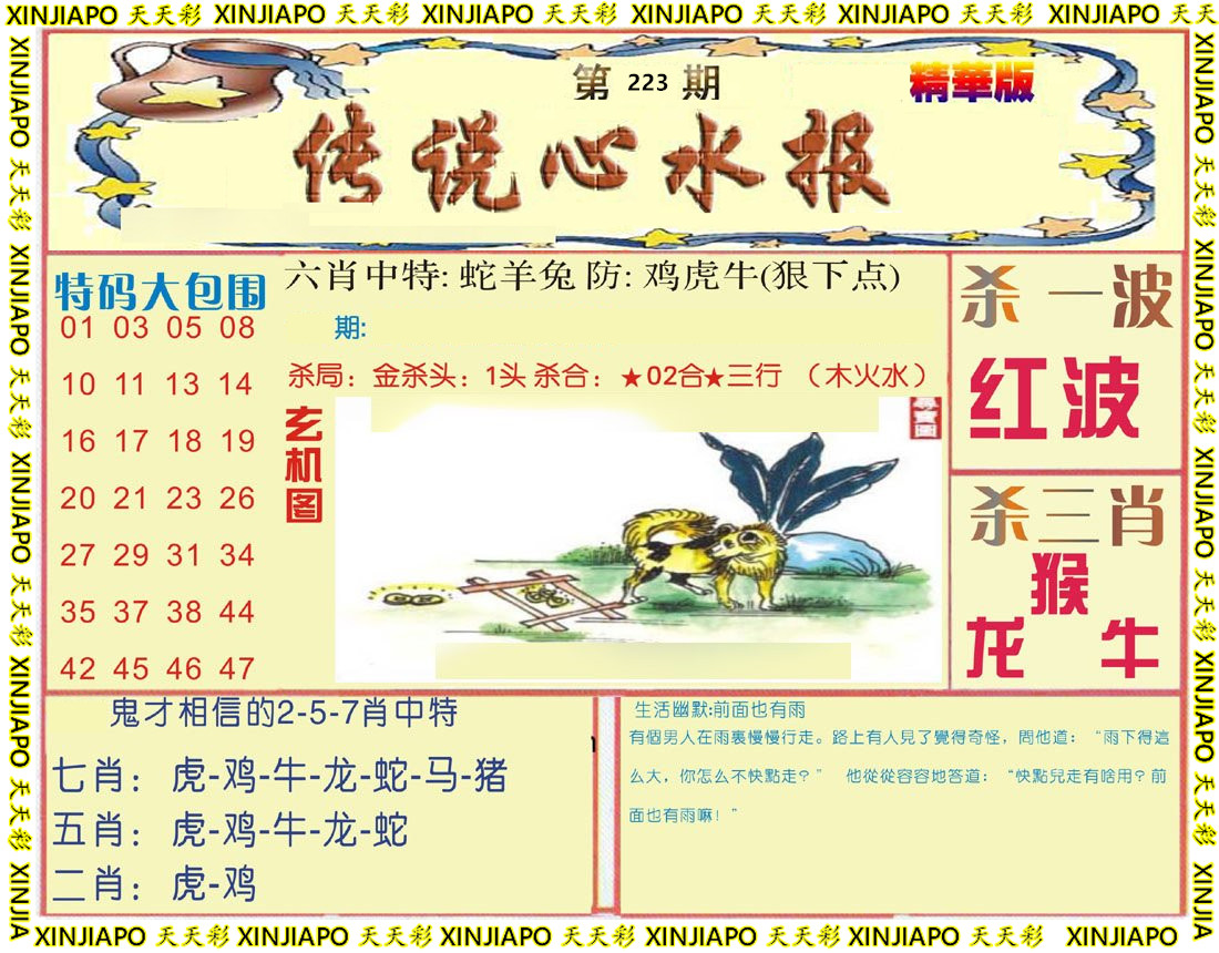 传说心水报-A